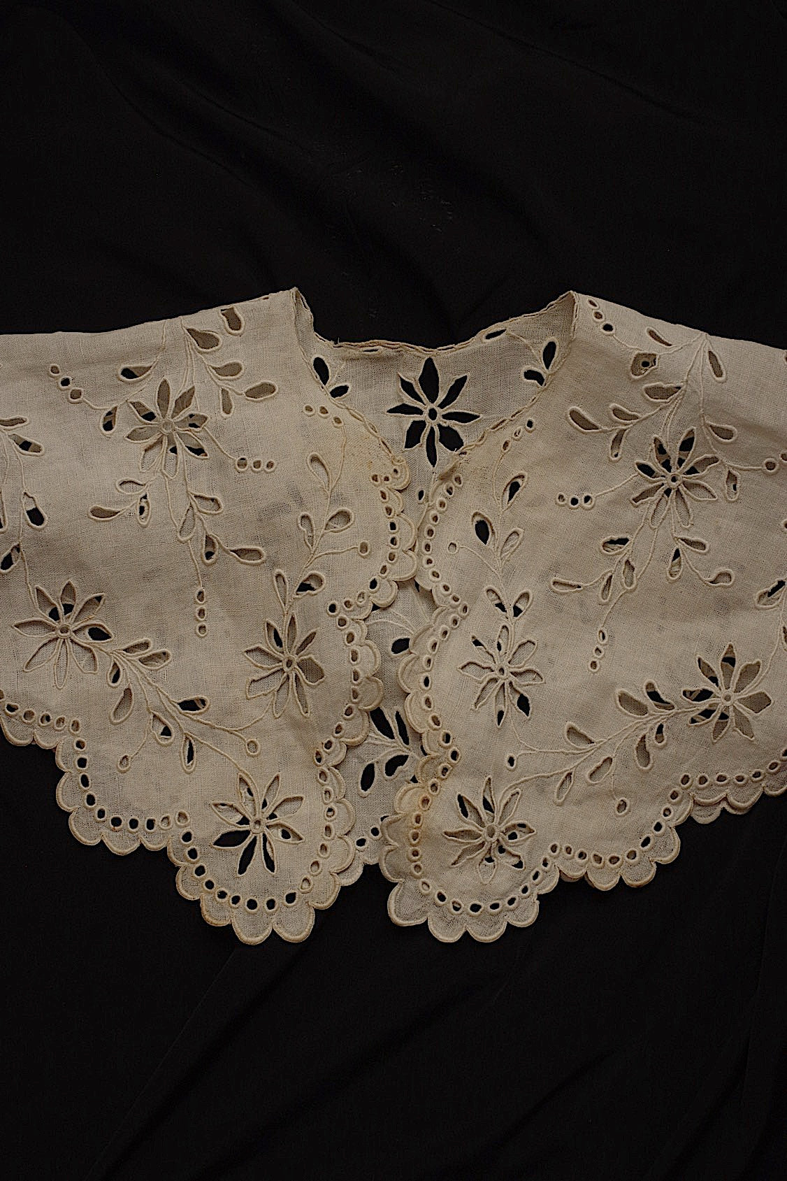 Antique Lace Collar dentelle ancienne antique