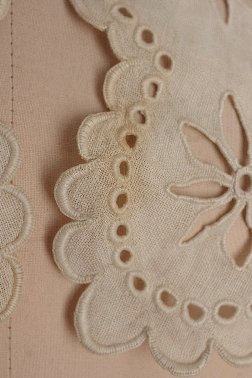 Antique Lace Collar dentelle ancienne antique