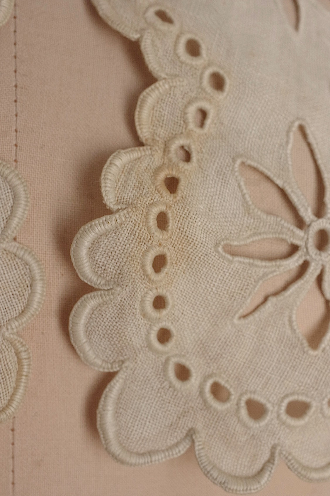 Antique Lace Collar dentelle ancienne antique