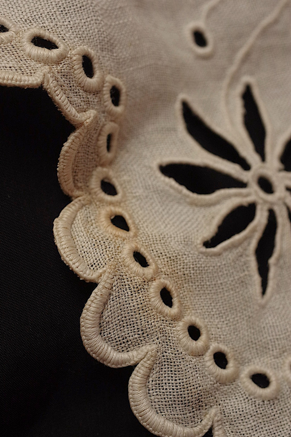 Antique Lace Collar dentelle ancienne antique