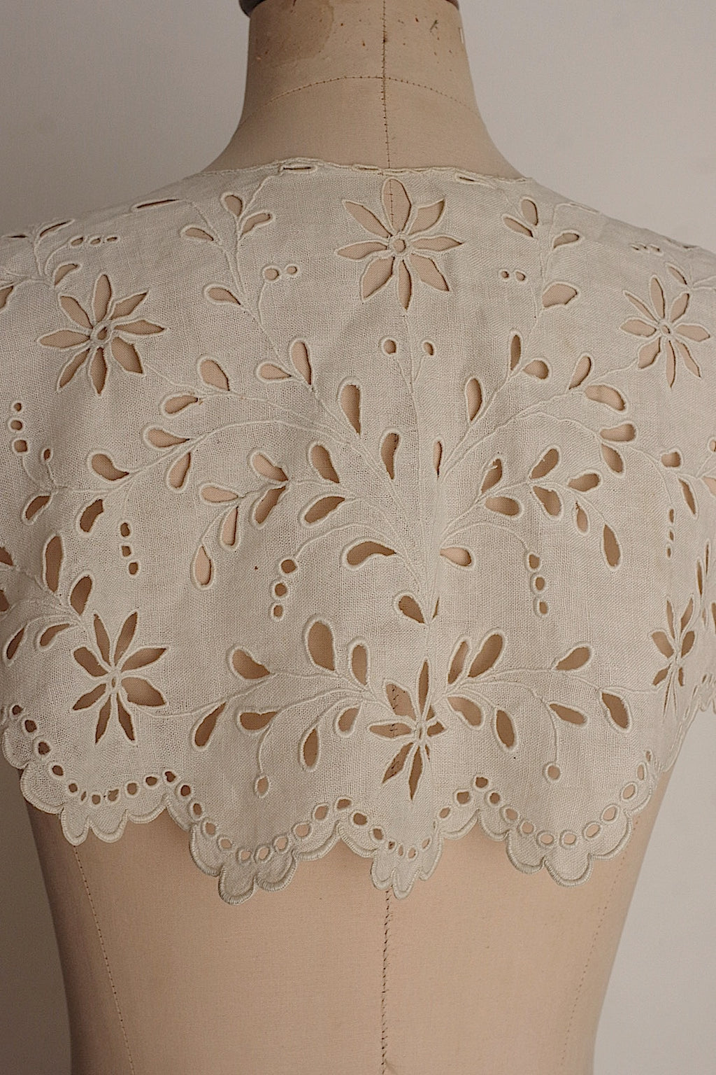 Antique Lace Collar dentelle ancienne antique