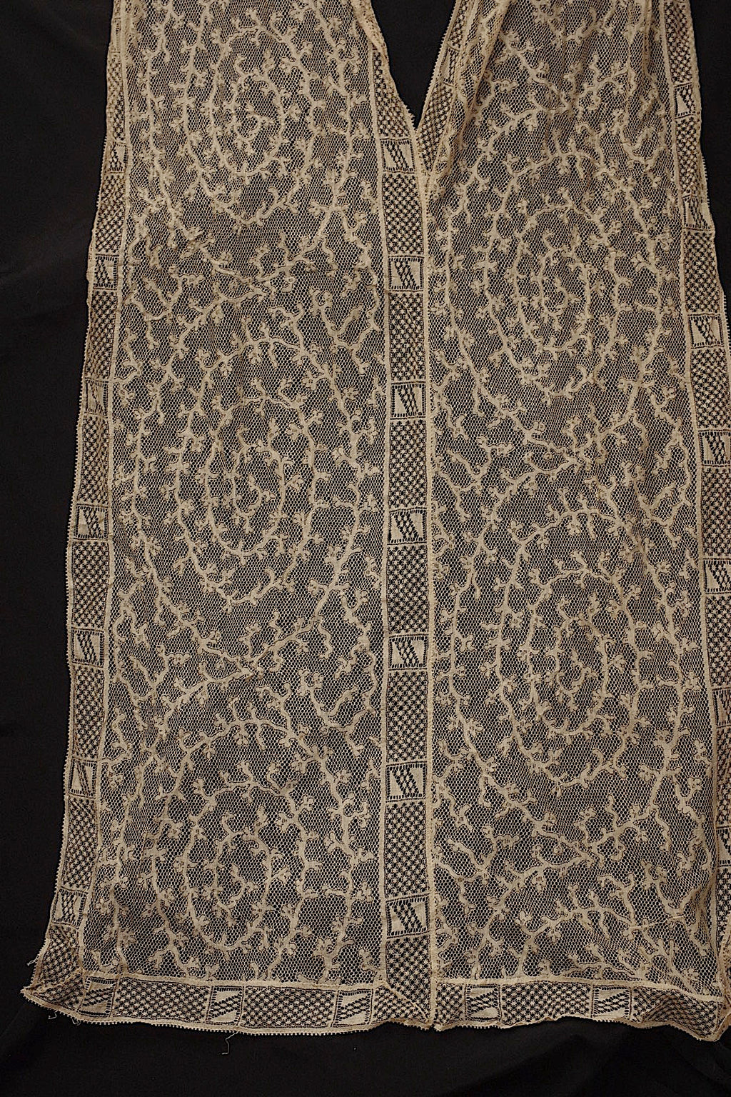 Chaleco de encaje antiguo (dentelle ancienne)