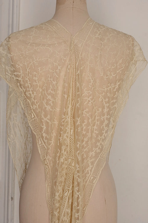 アンティークレース　dentelle ancienne antique ジレ