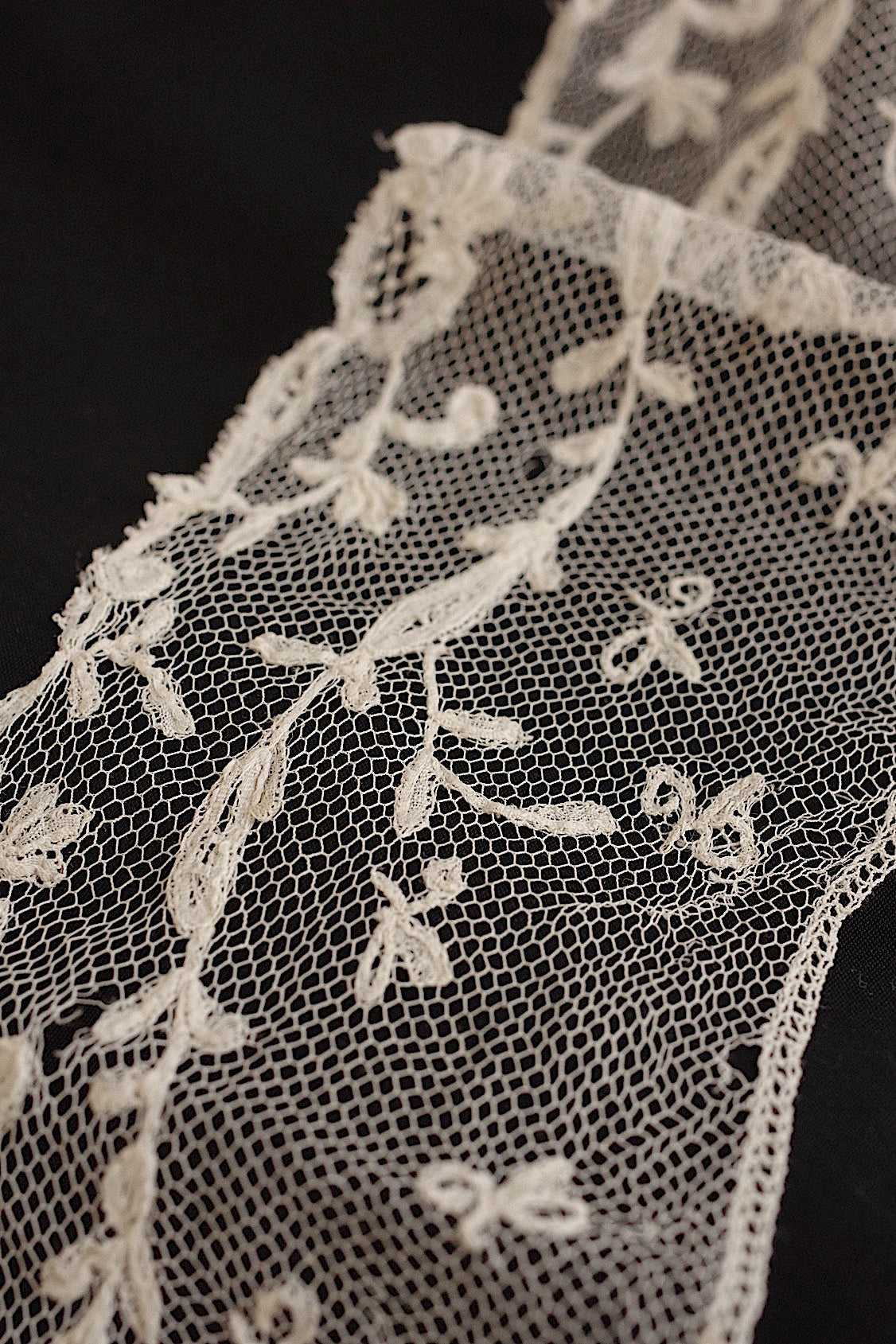 アンティークレース　dentelle ancienne antique 240cm＋80cm＋80cm
