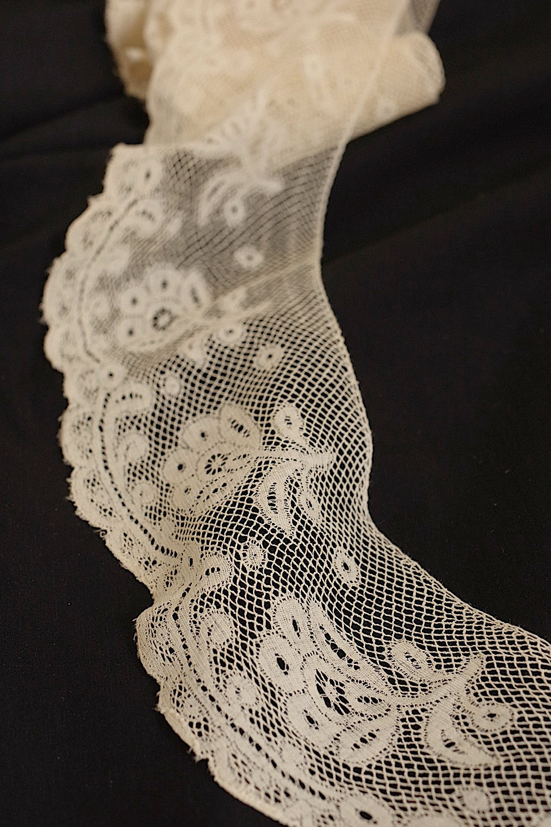 Encaje antiguo dentelle ancienne antique 240 cm 177 cm