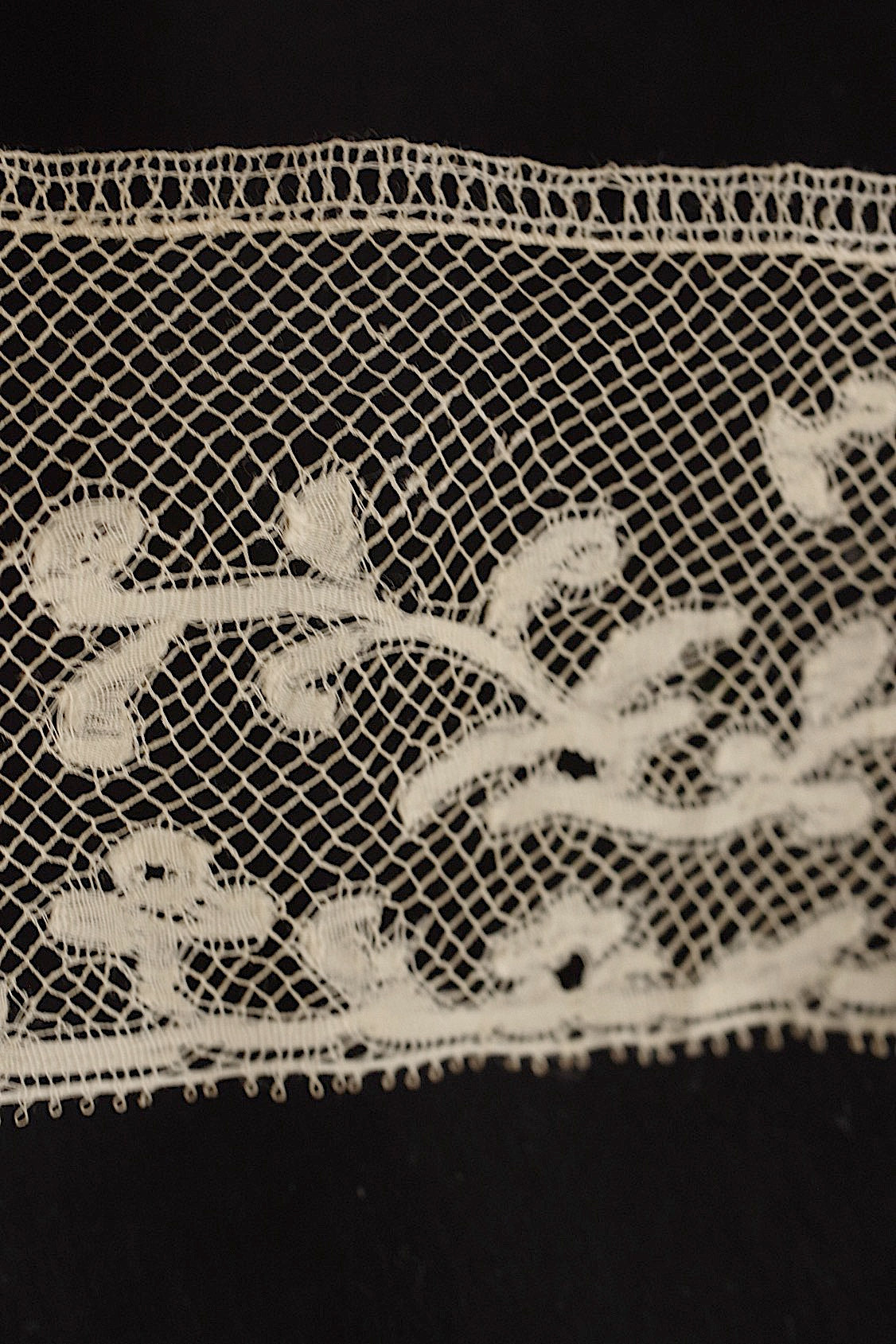 Encaje antiguo dentelle ancienne antique 240 cm 177 cm