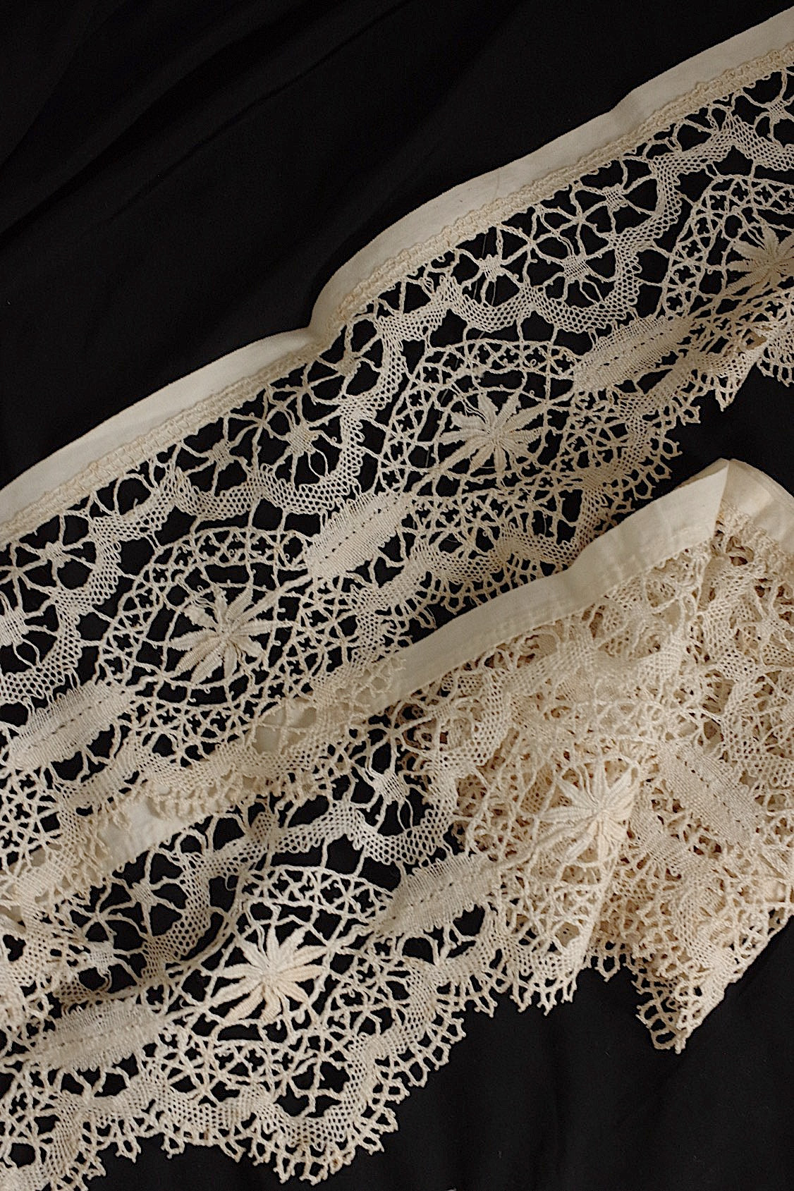アンティークレース　dentelle ancienne antique bas d'aube