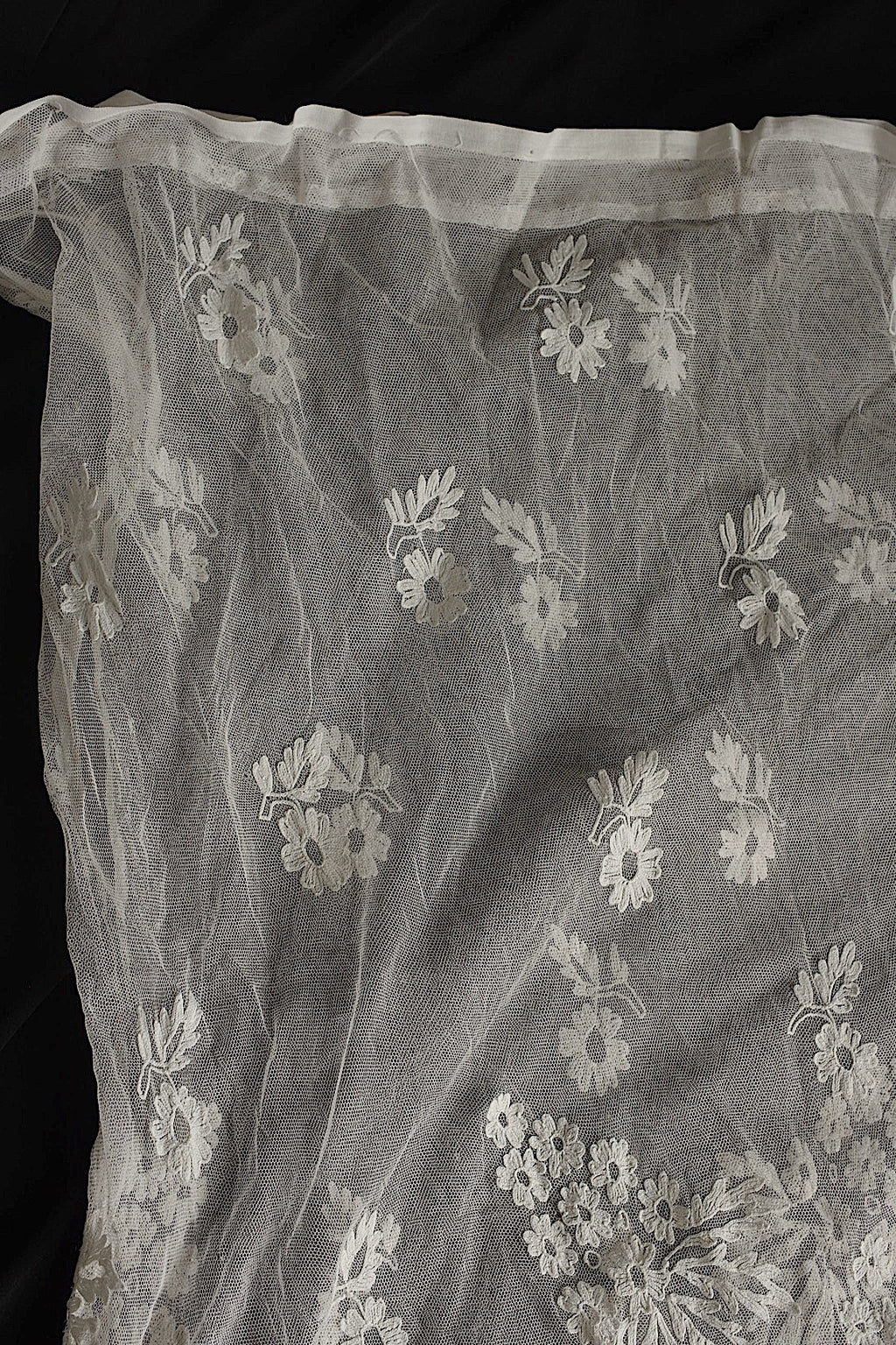 Antique lace, old lace, antique chemise skirt