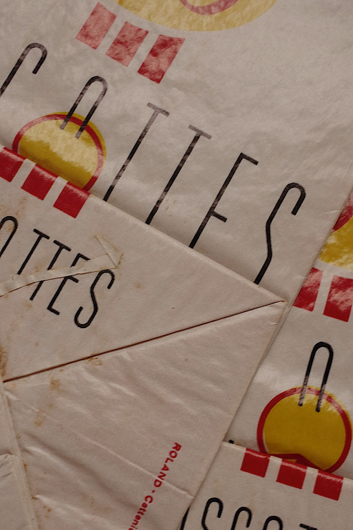 ヴィンテージ紙袋　vintage sachet papier prior 3