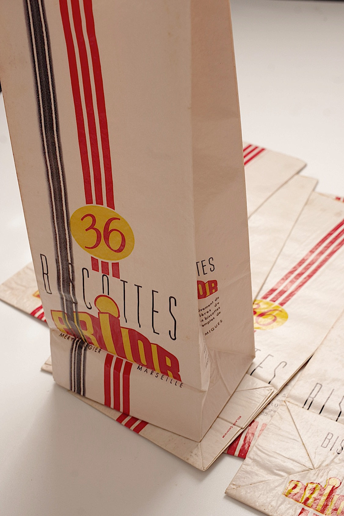 Bolsa de papel vintage «vintage sachet papier prior 3»