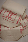 Bolsa de papel vintage para harina 4