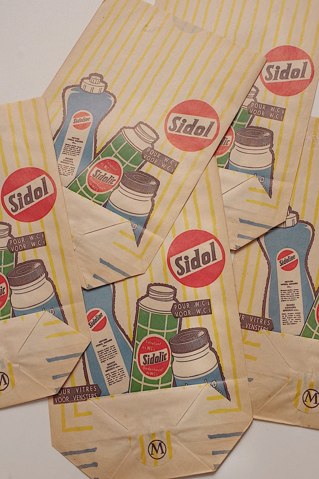Bolsa de papel vintage Sidol 6