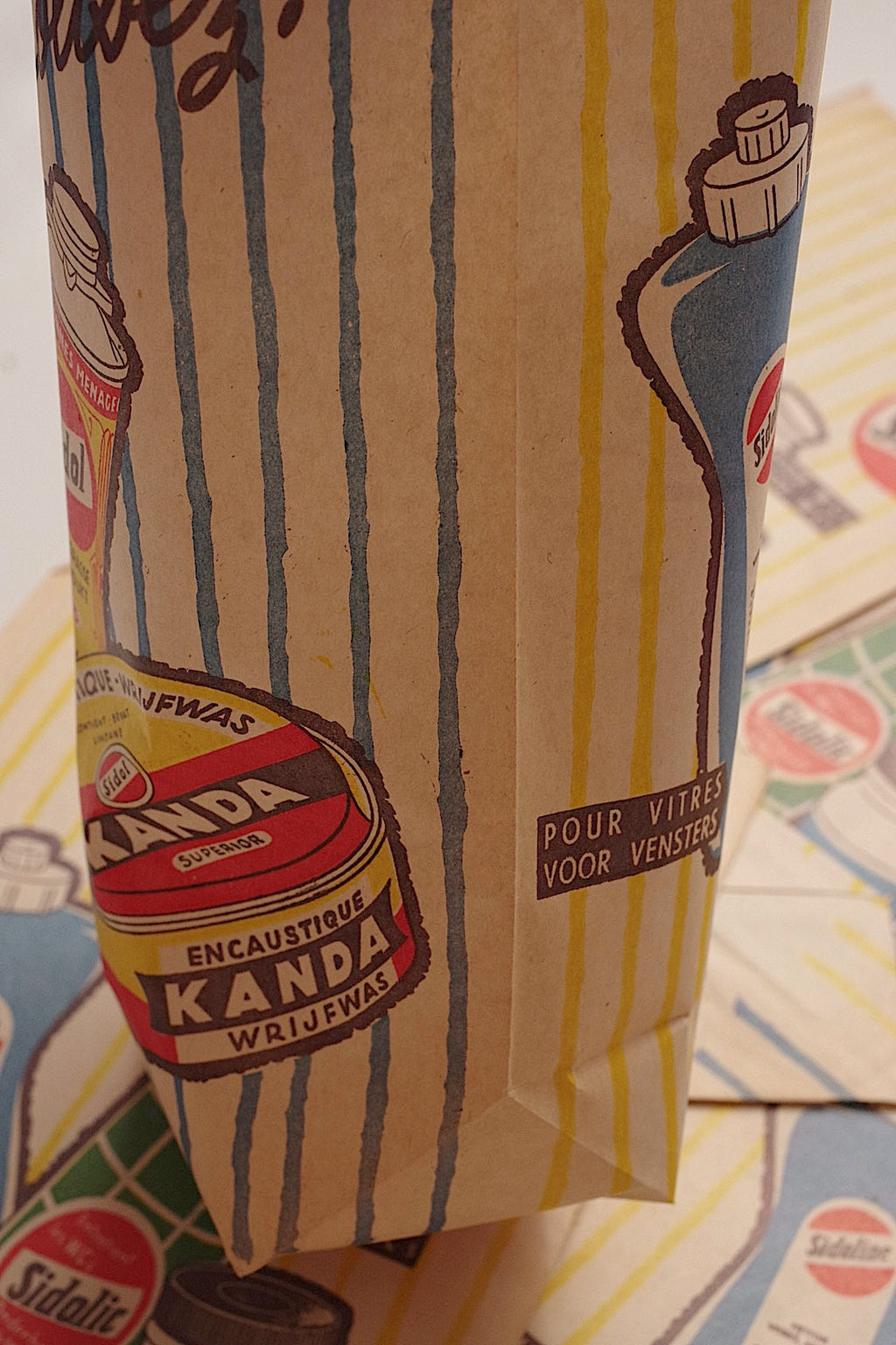 Bolsa de papel vintage Sidol 6