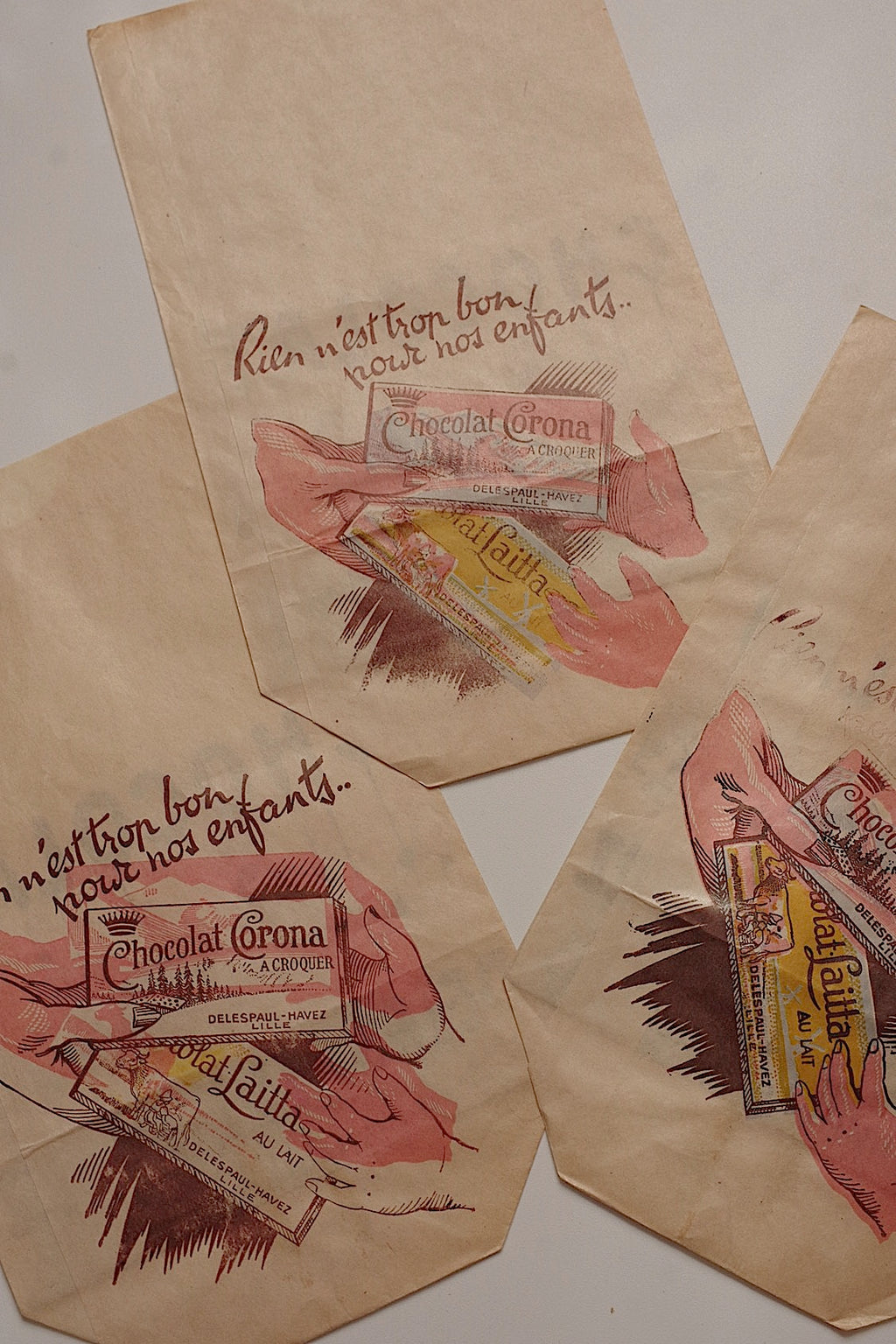 ヴィンテージ紙袋　vintage sachet papier delespaul havez 7