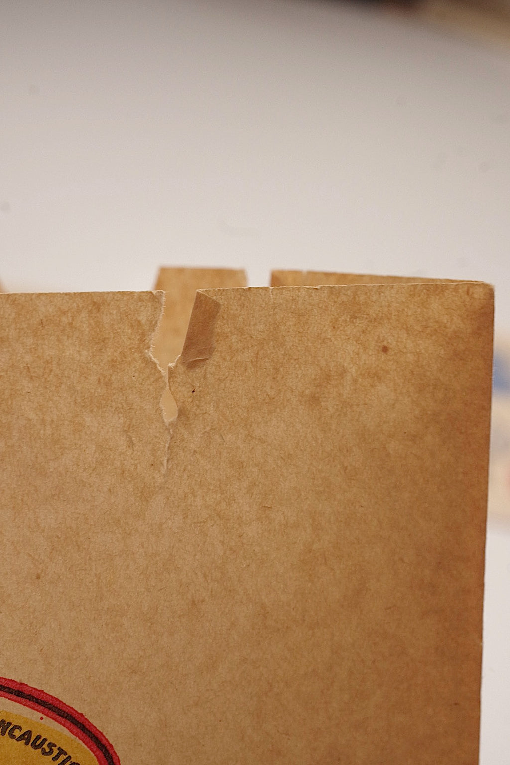 ヴィンテージ紙袋　vintage sachet papier sidol 9
