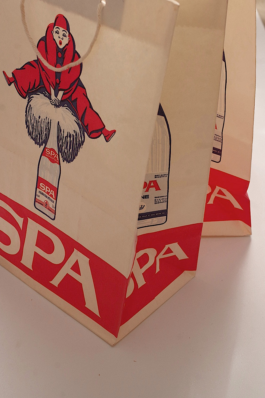 ヴィンテージ紙袋　vintage sachet papier spa 10