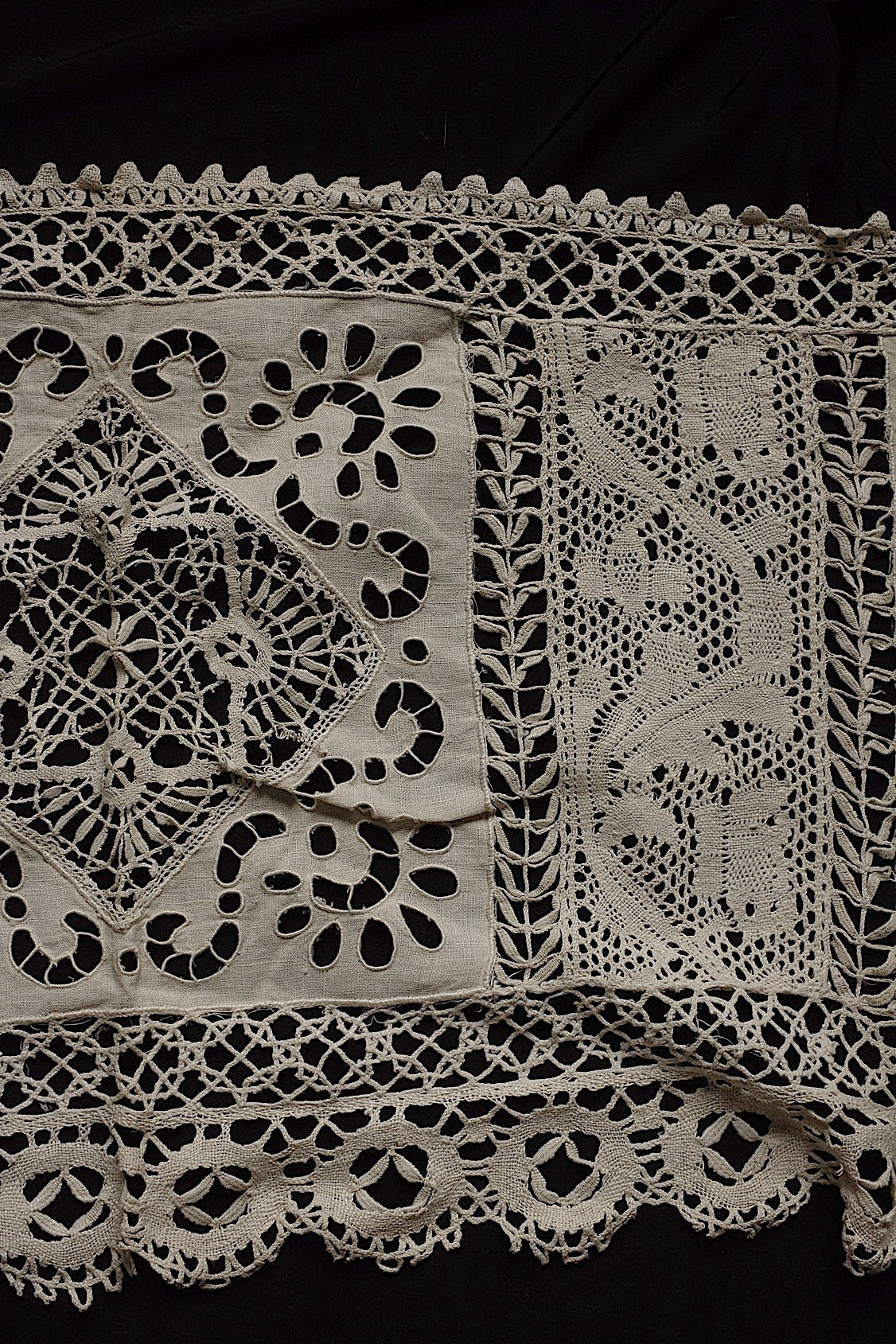 Antique Linens linge de maison ancien antique