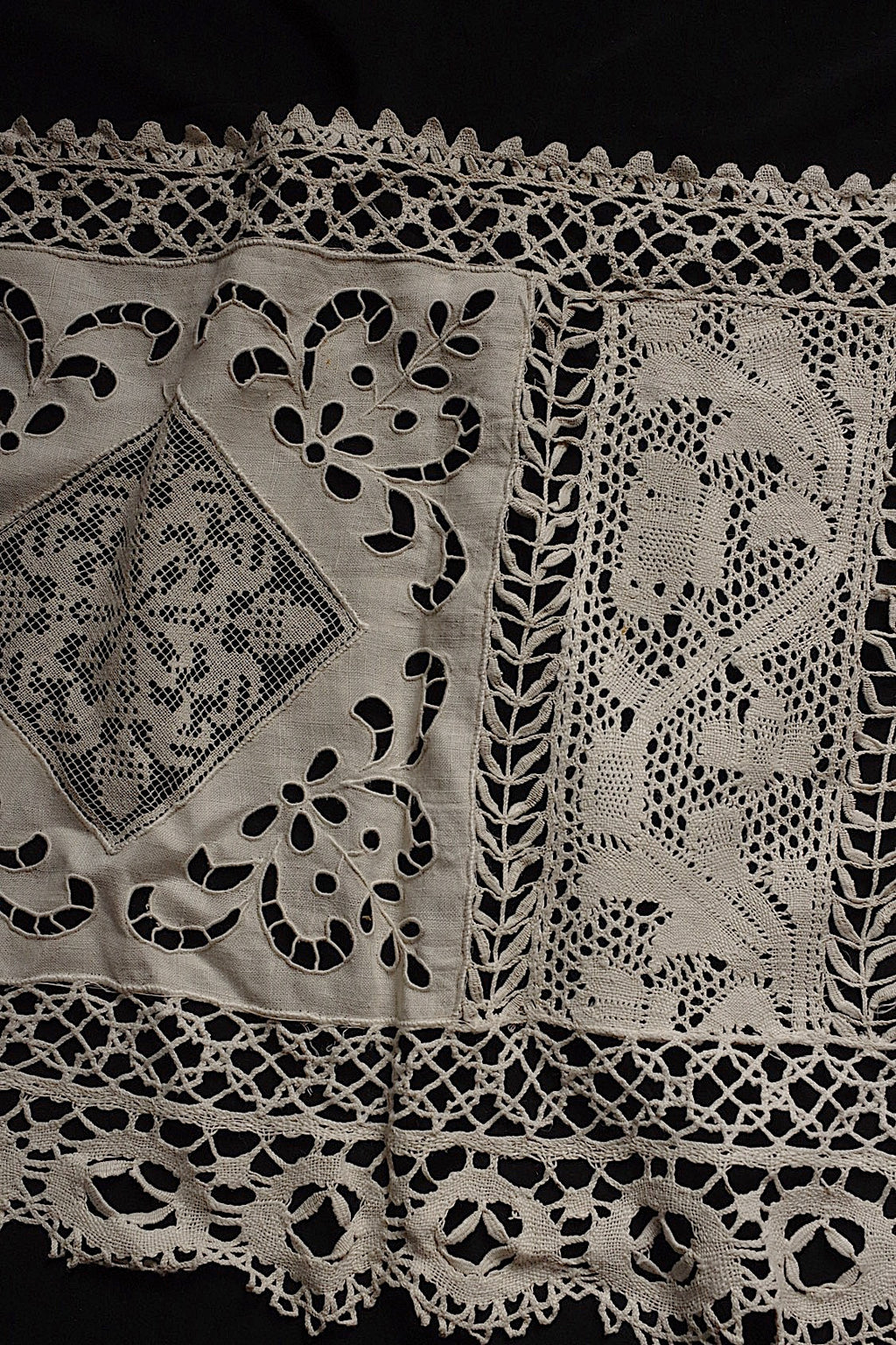 Antique Linens linge de maison ancien antique