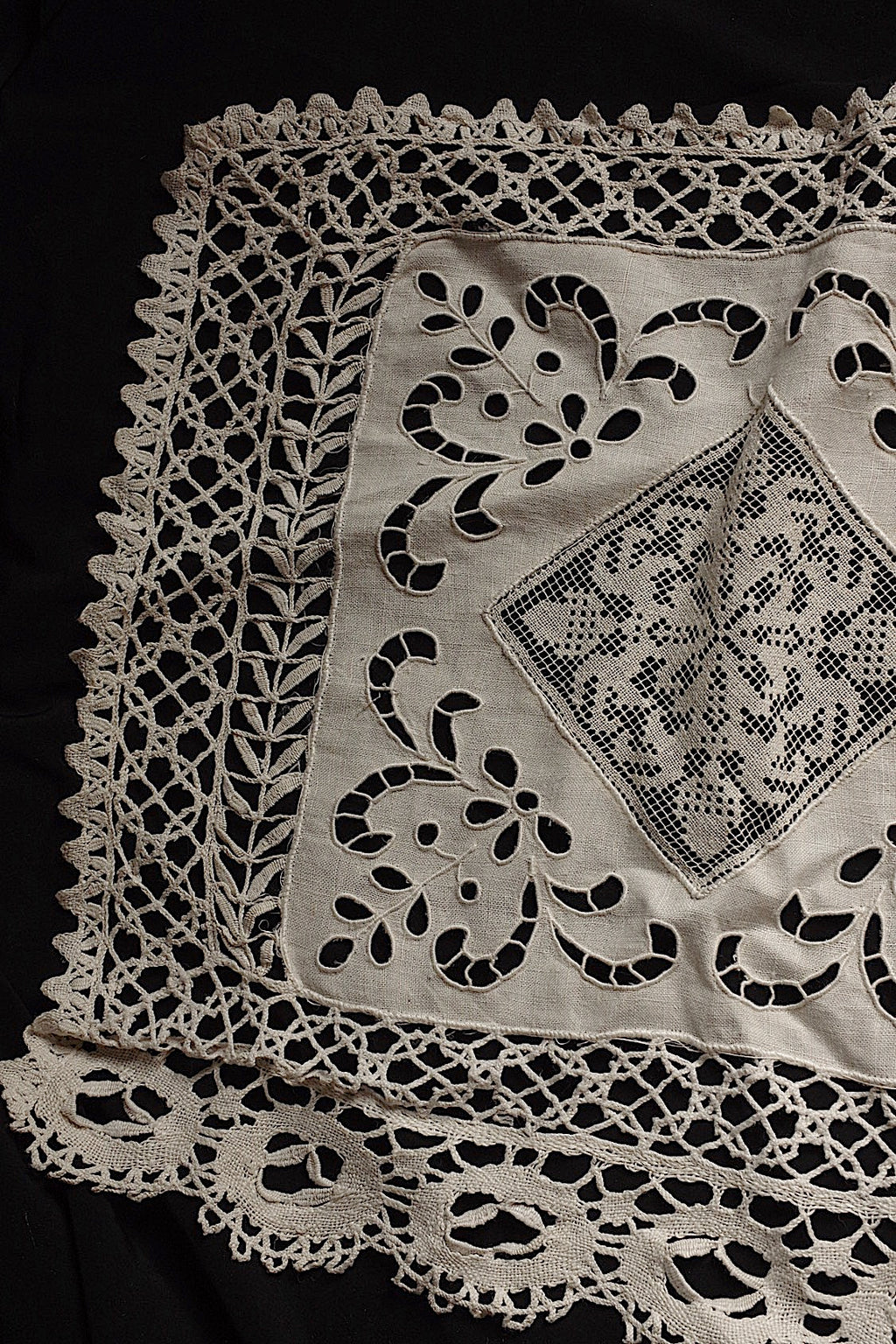 Antique Linens linge de maison ancien antique