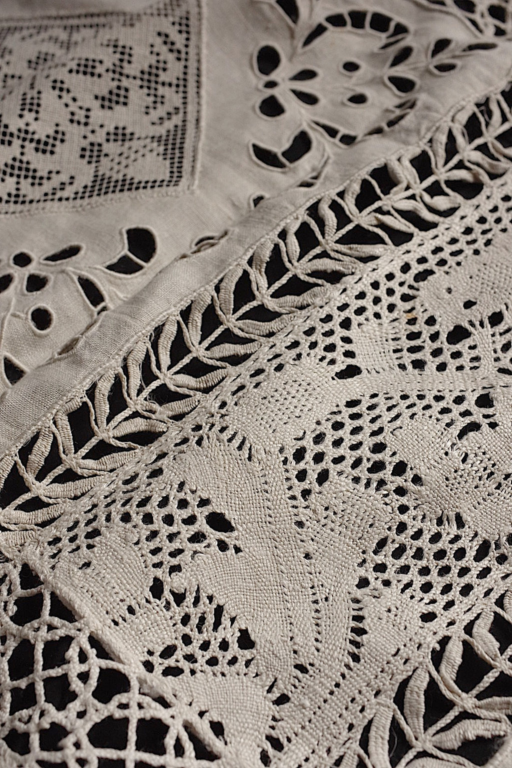 Antique Linens linge de maison ancien antique