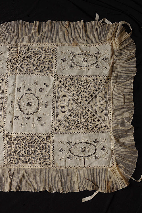 Funda de encaje antiguo (dentelle ancienne)
