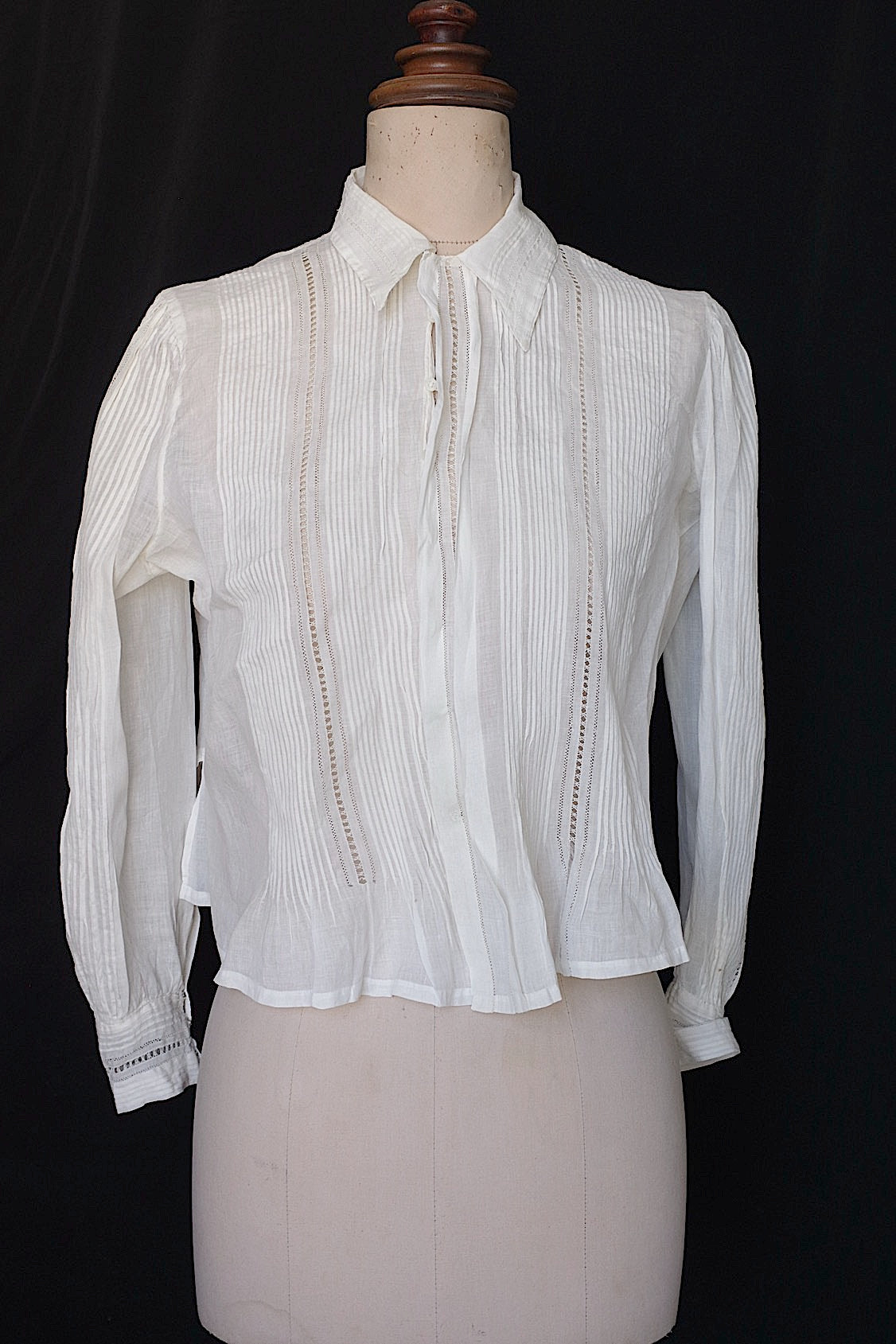 Antique Lace Clothing vêtement ancien antique Blouse