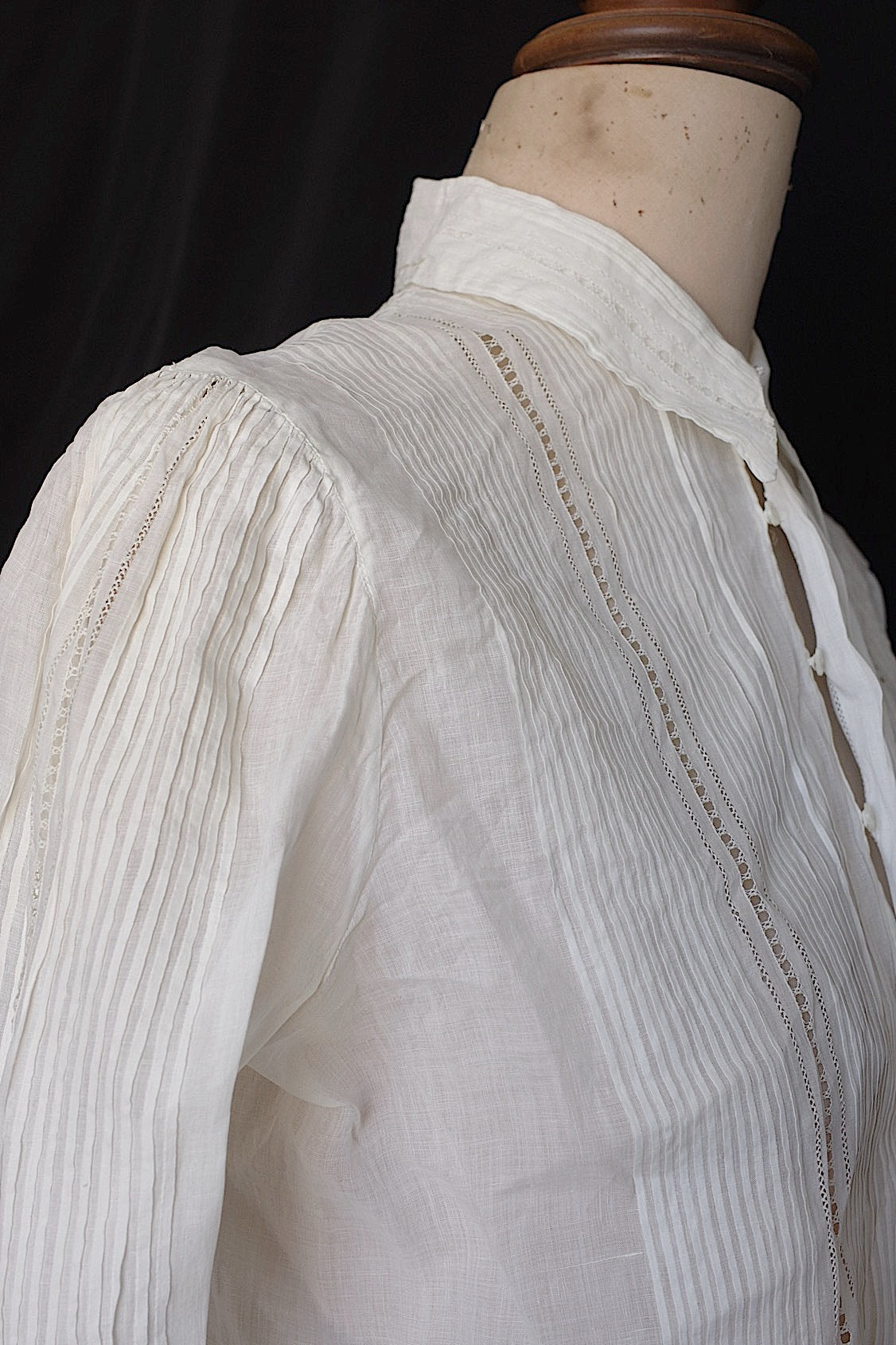 Antique Lace Clothing vêtement ancien antique Blouse