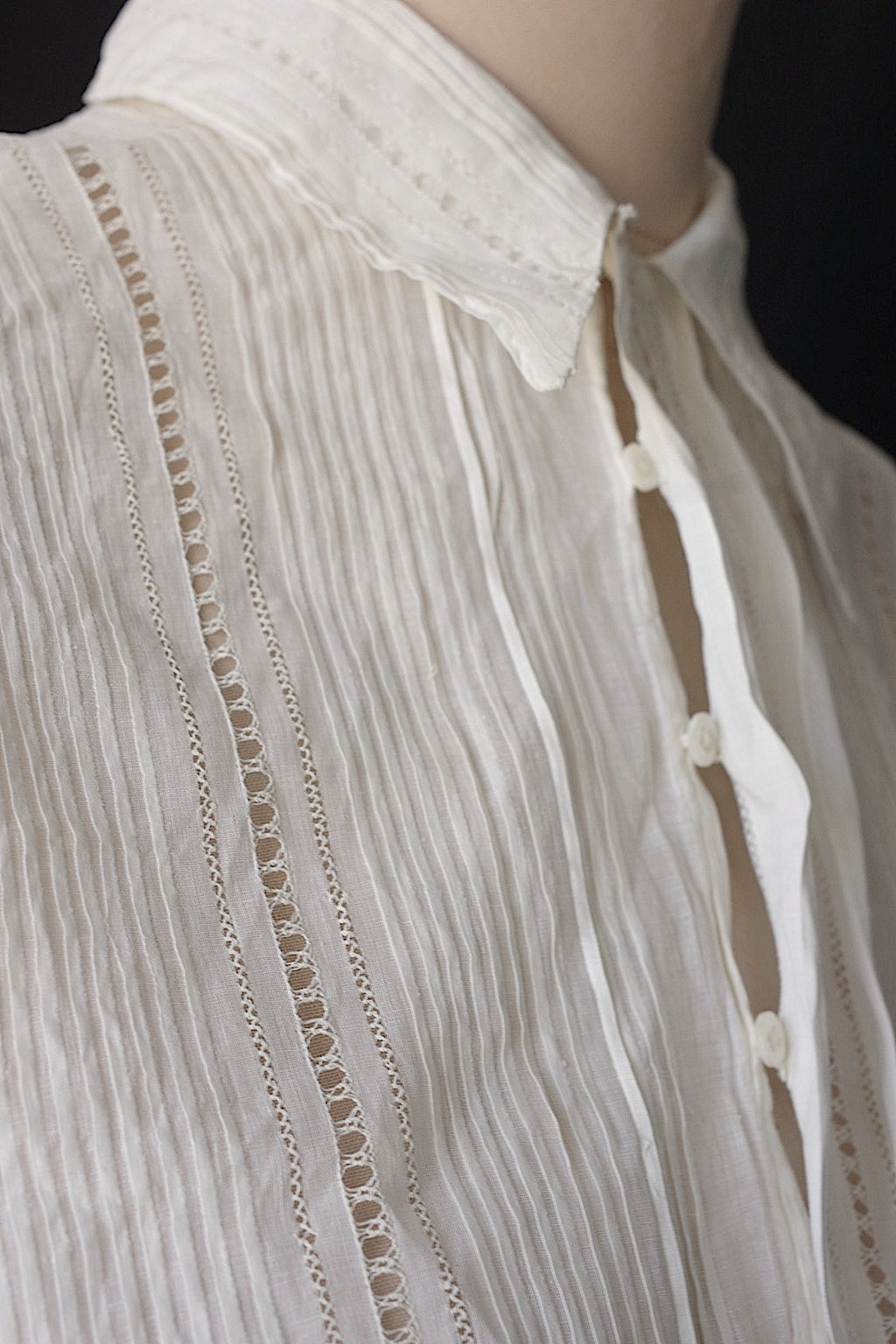 Antique Lace Clothing vêtement ancien antique Blouse