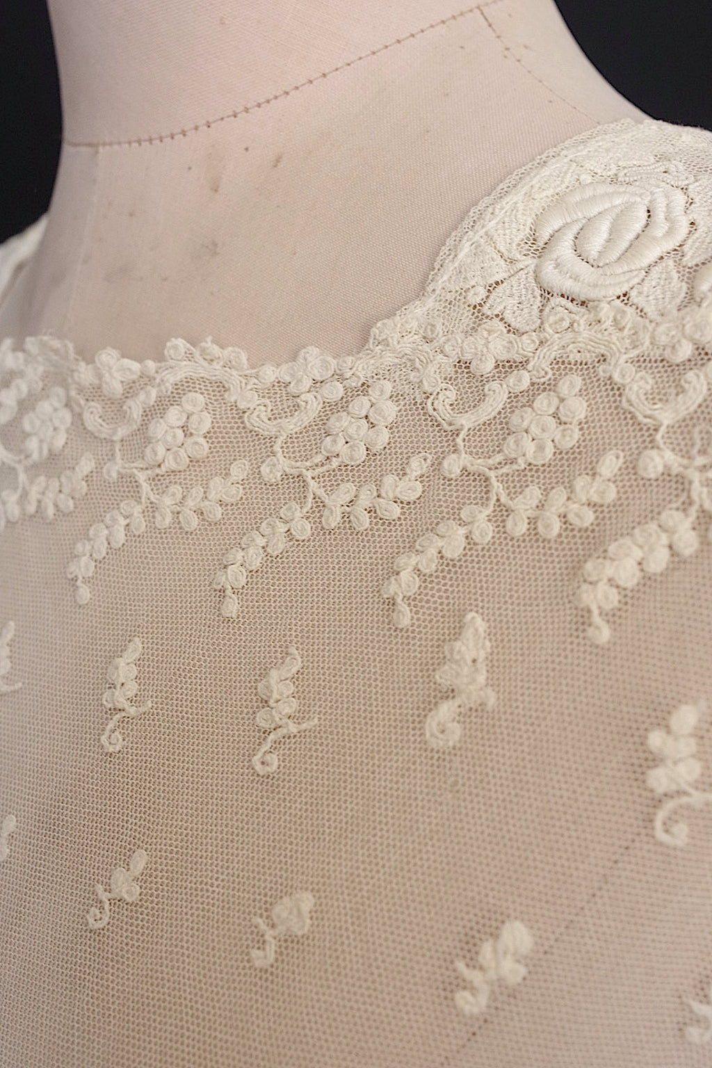 Antique lace clothing vêtement ancien antique lace top