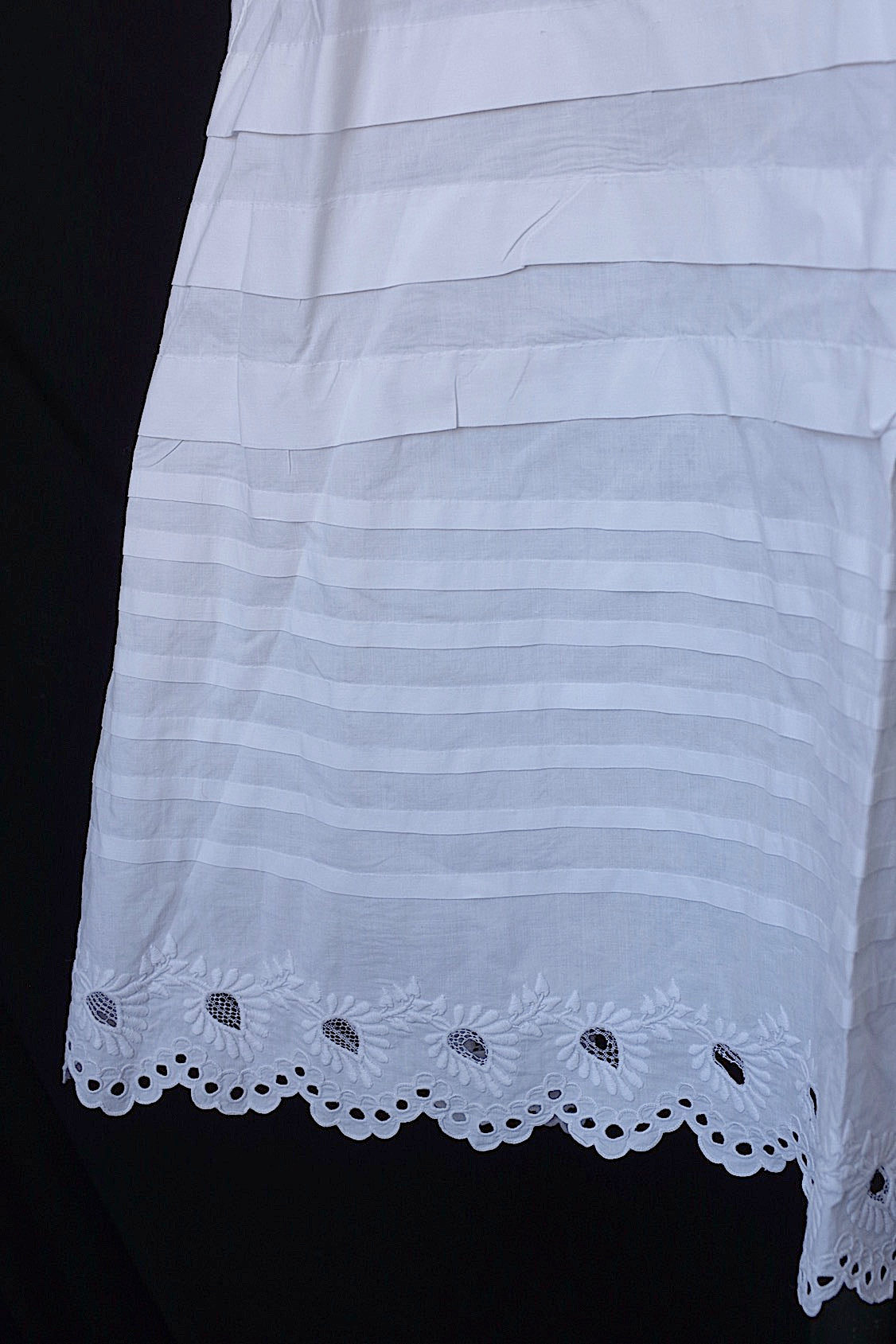 アンティークレース服　vêtement  ancien antique　レーススカート2