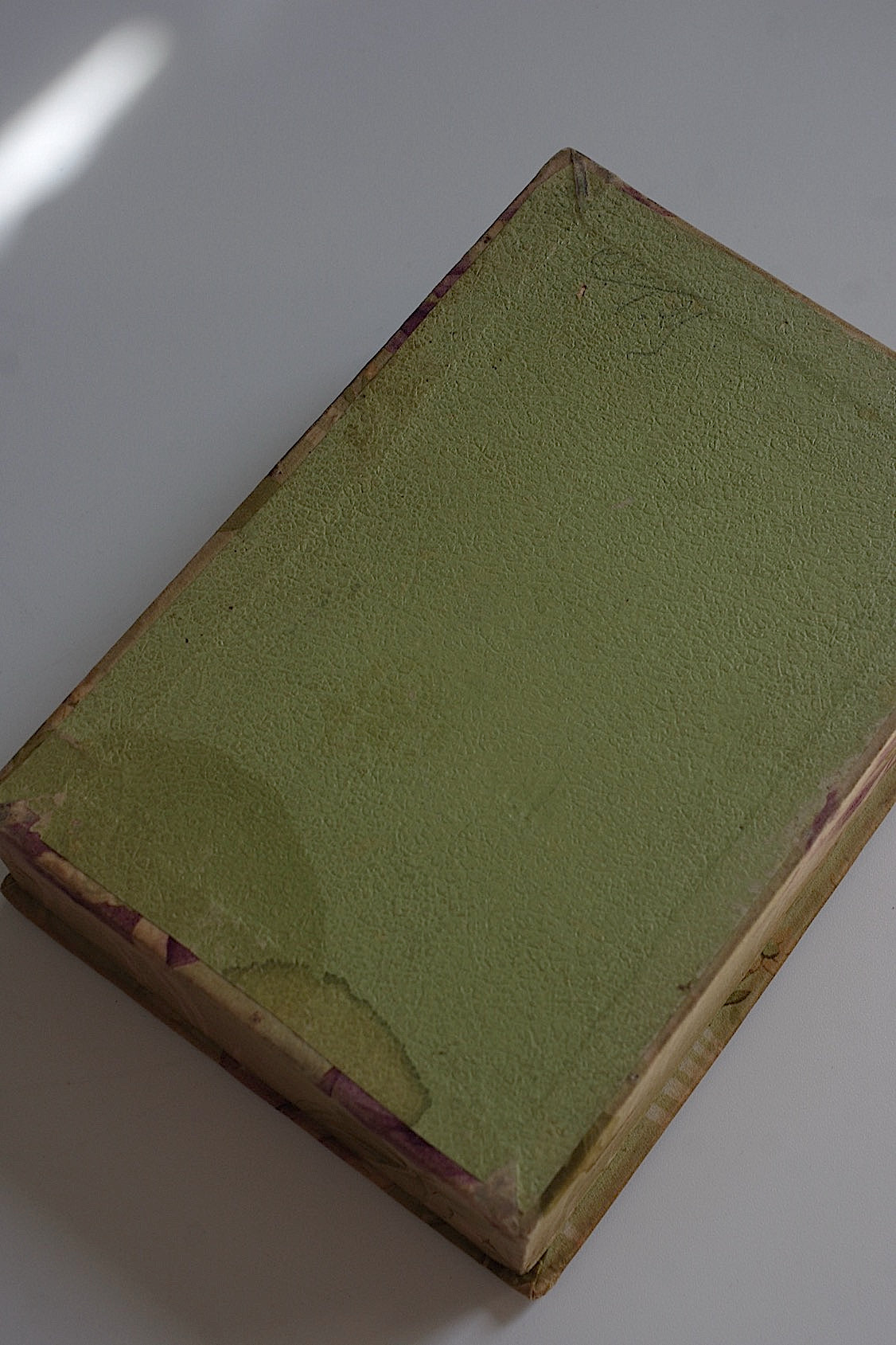 アンティーク箱　boite ancienne カルトナージュ