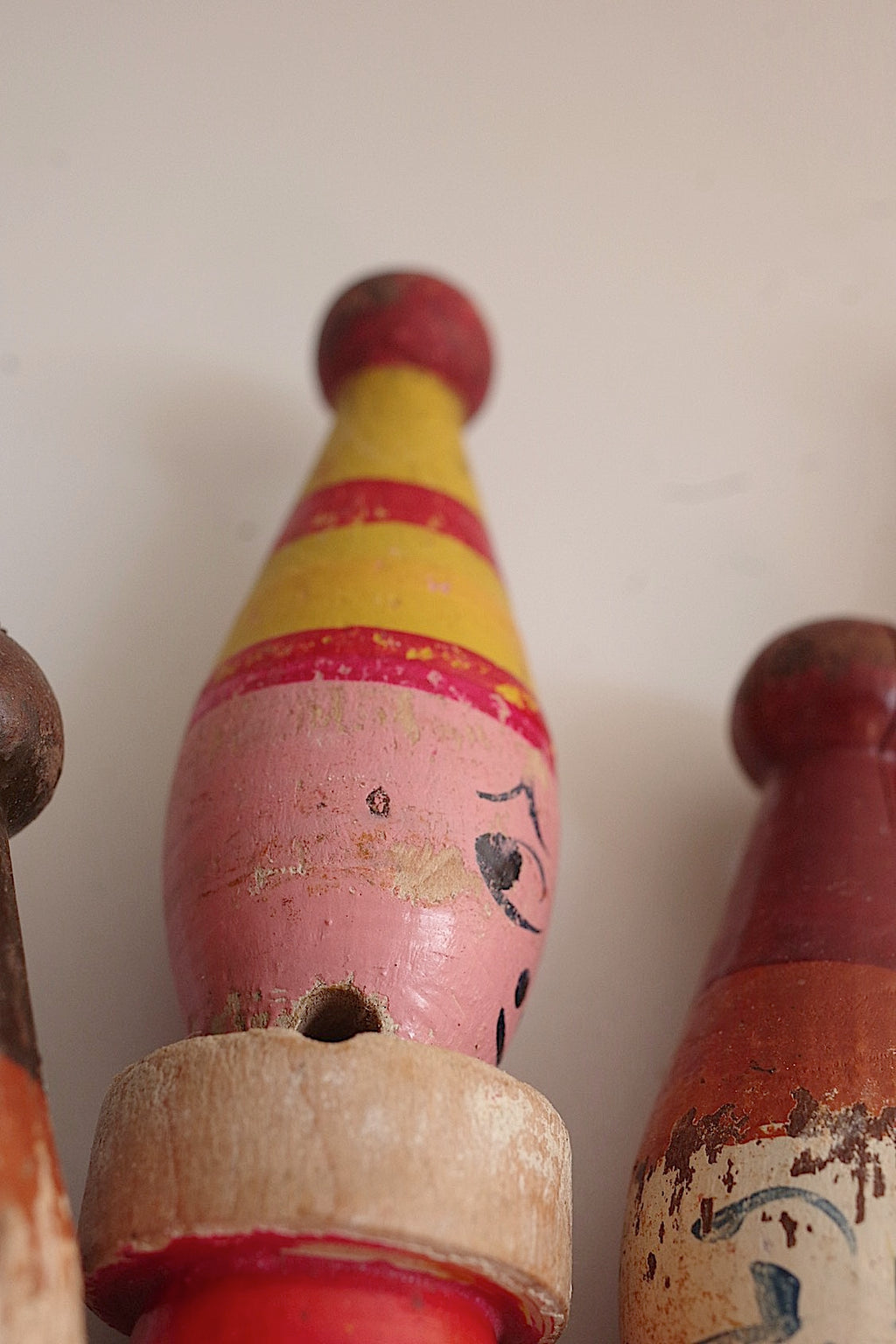 アンティーク箱　boite ancienne quilles de table