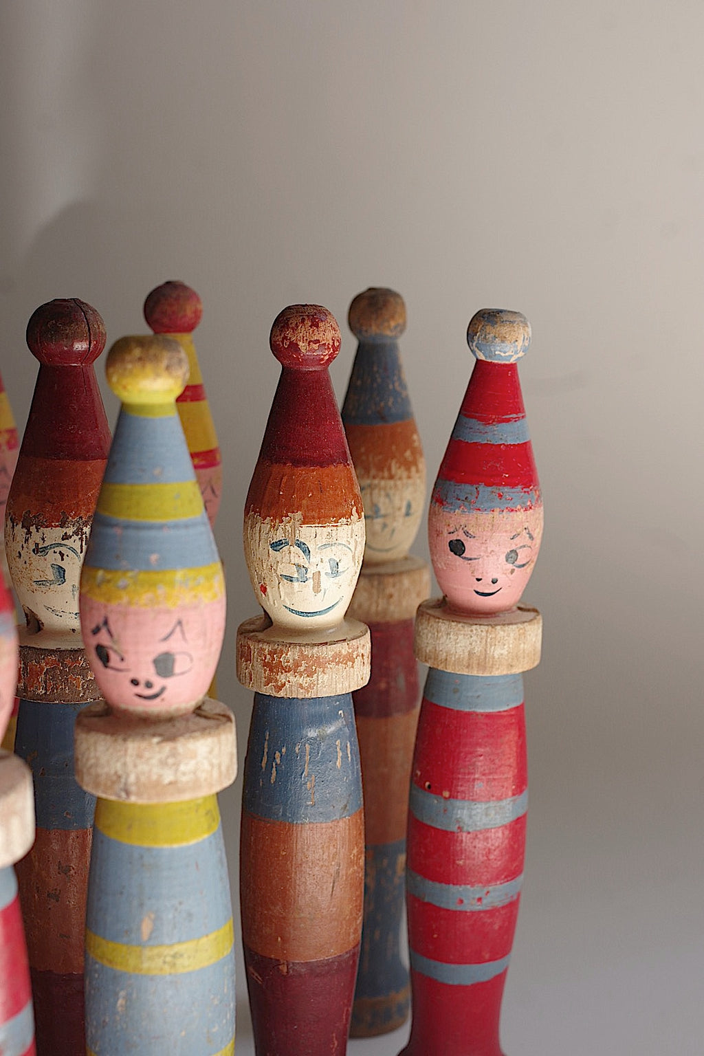アンティーク箱　boite ancienne quilles de table