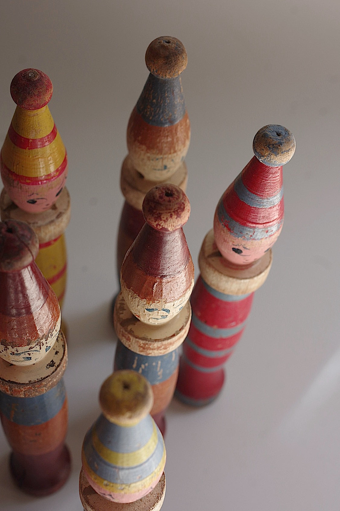 アンティーク箱　boite ancienne quilles de table