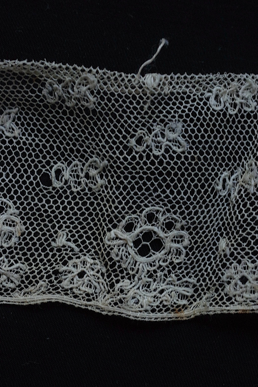 アンティークレース dentelle ancienne 290cm 200cm