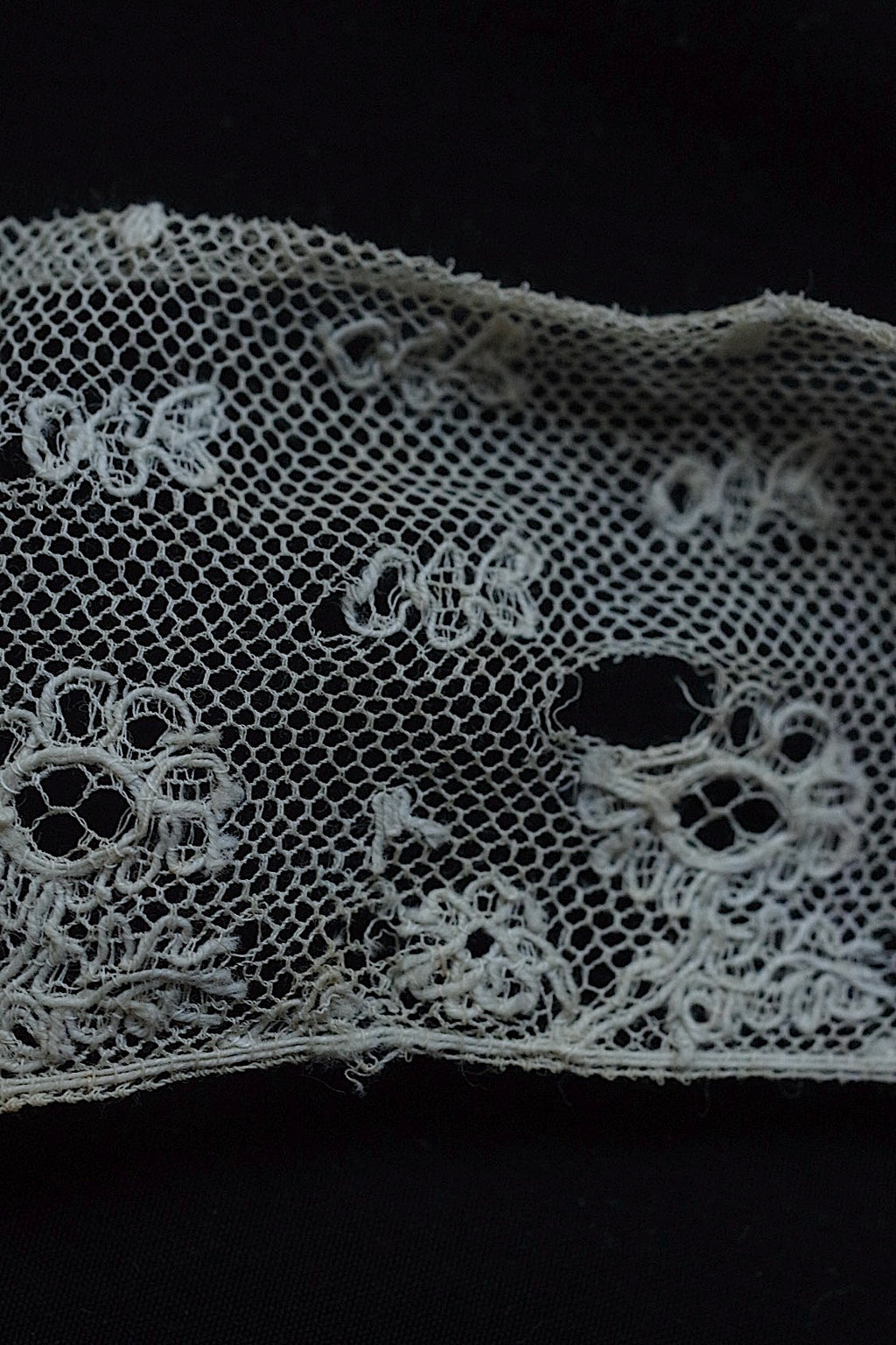 アンティークレース dentelle ancienne 290cm 200cm