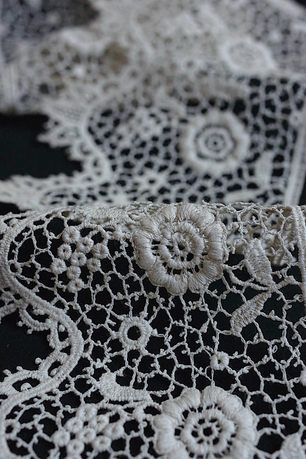 アンティークレース dentelle ancienne 170cm