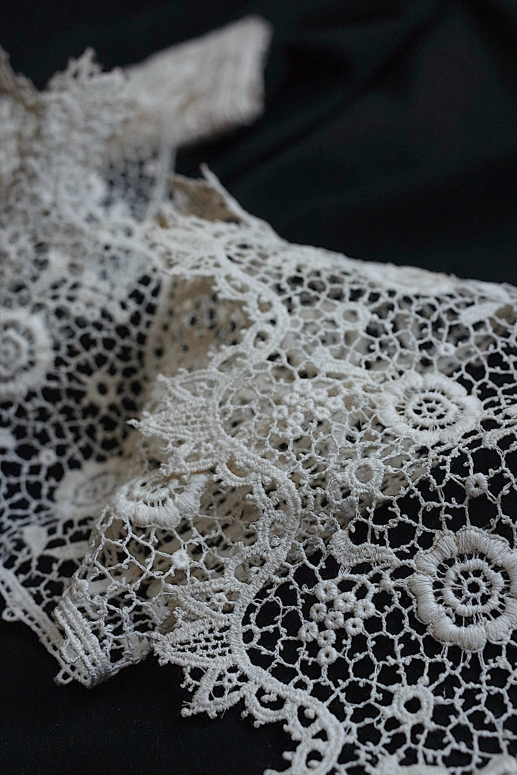 アンティークレース dentelle ancienne 170cm