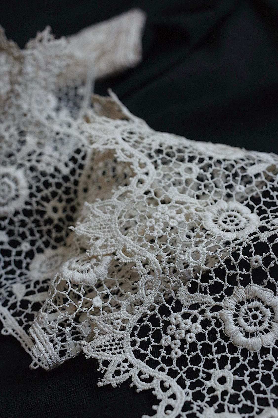 アンティークレース dentelle ancienne 170cm
