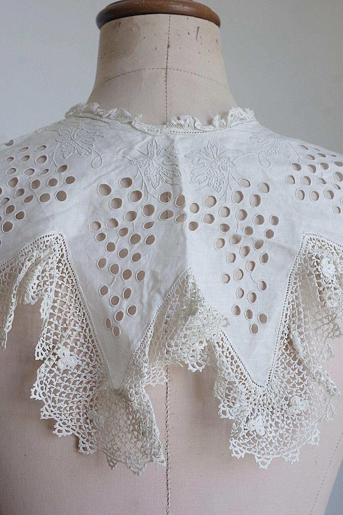 アンティークレース dentelle ancienne 襟
