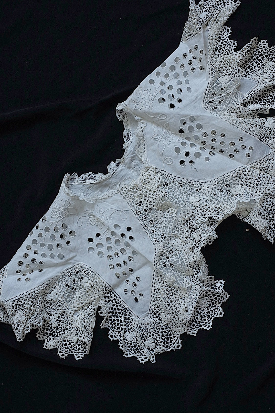 アンティークレース dentelle ancienne 襟