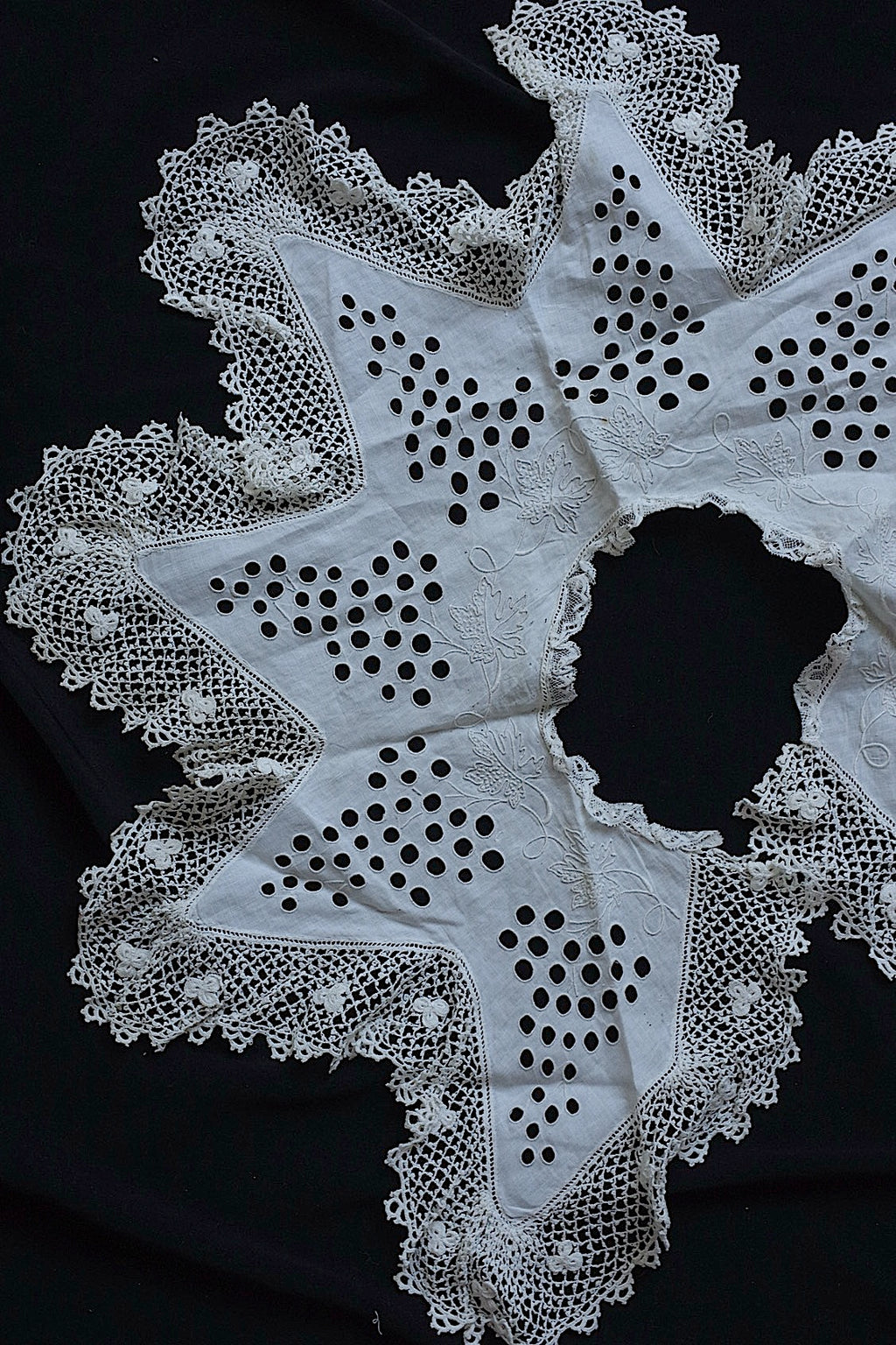 アンティークレース dentelle ancienne 襟