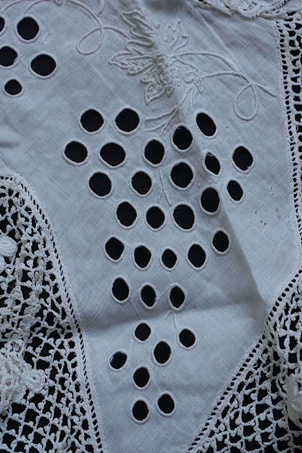 アンティークレース dentelle ancienne 襟