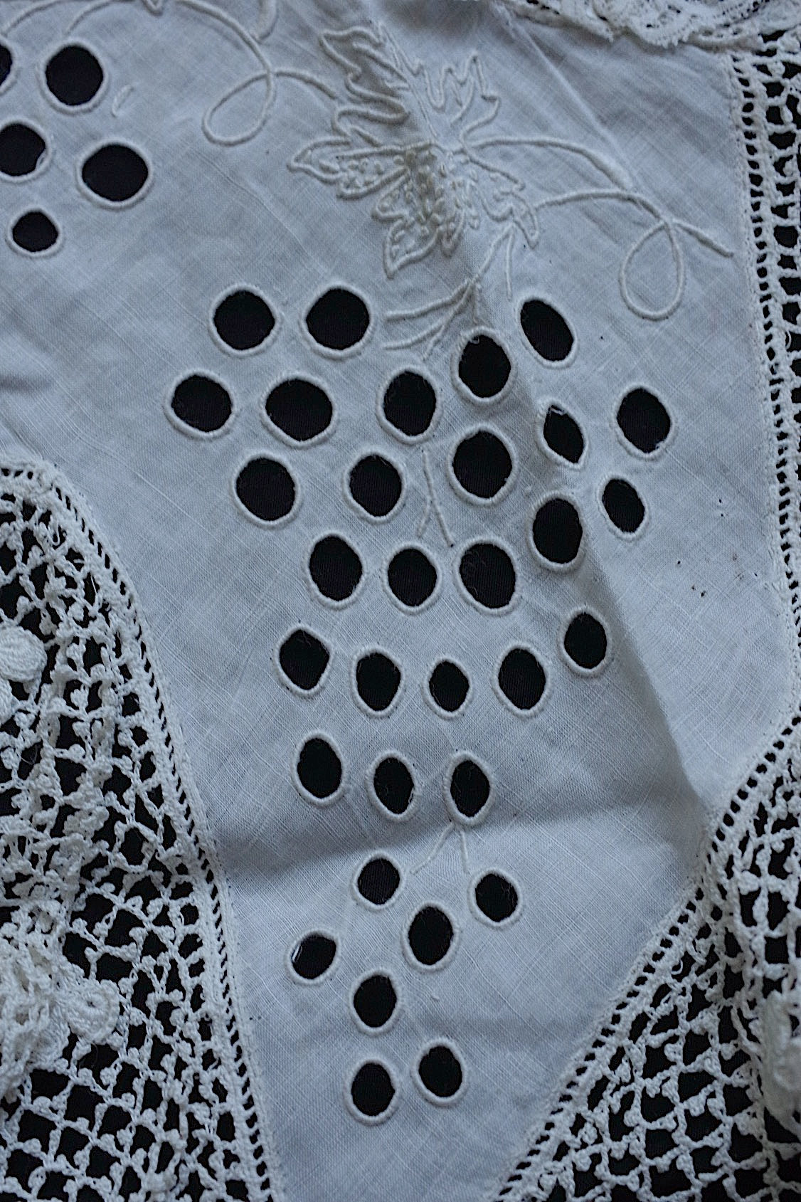 アンティークレース dentelle ancienne 襟