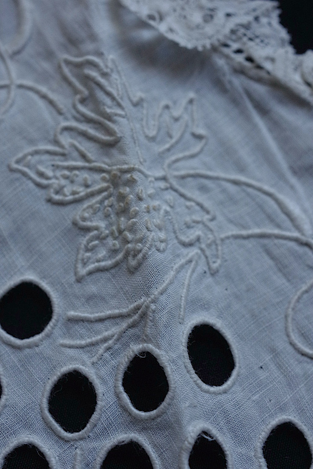 アンティークレース dentelle ancienne 襟