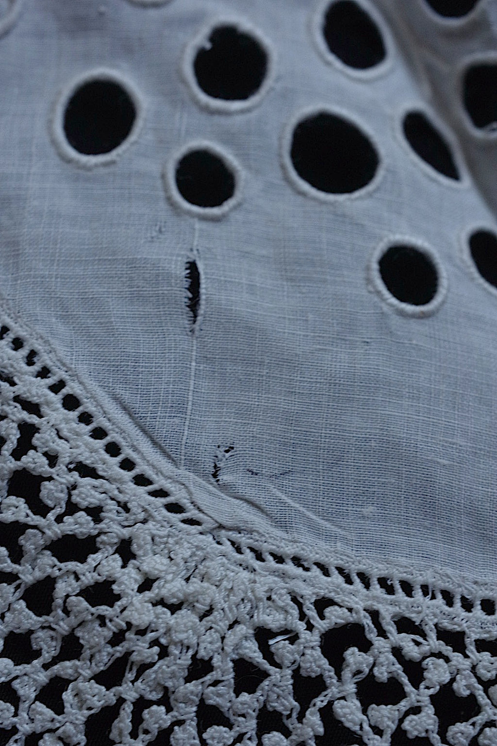 アンティークレース dentelle ancienne 襟