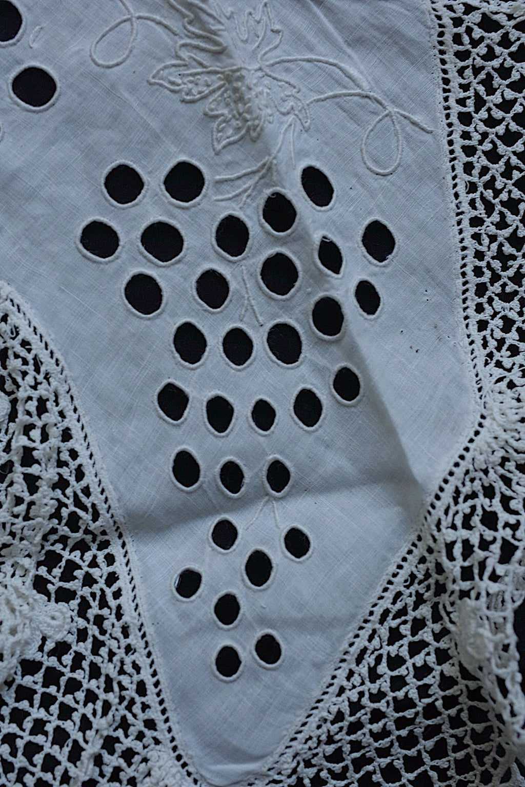 アンティークレース dentelle ancienne 襟