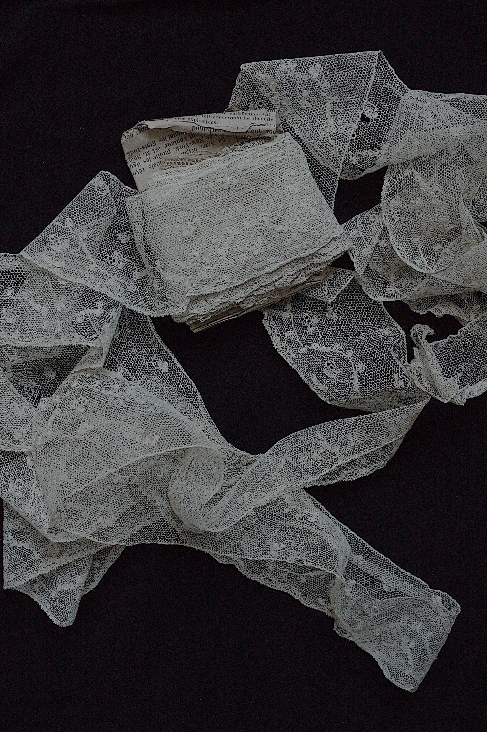 アンティークレース dentelle ancienne 350  130cm