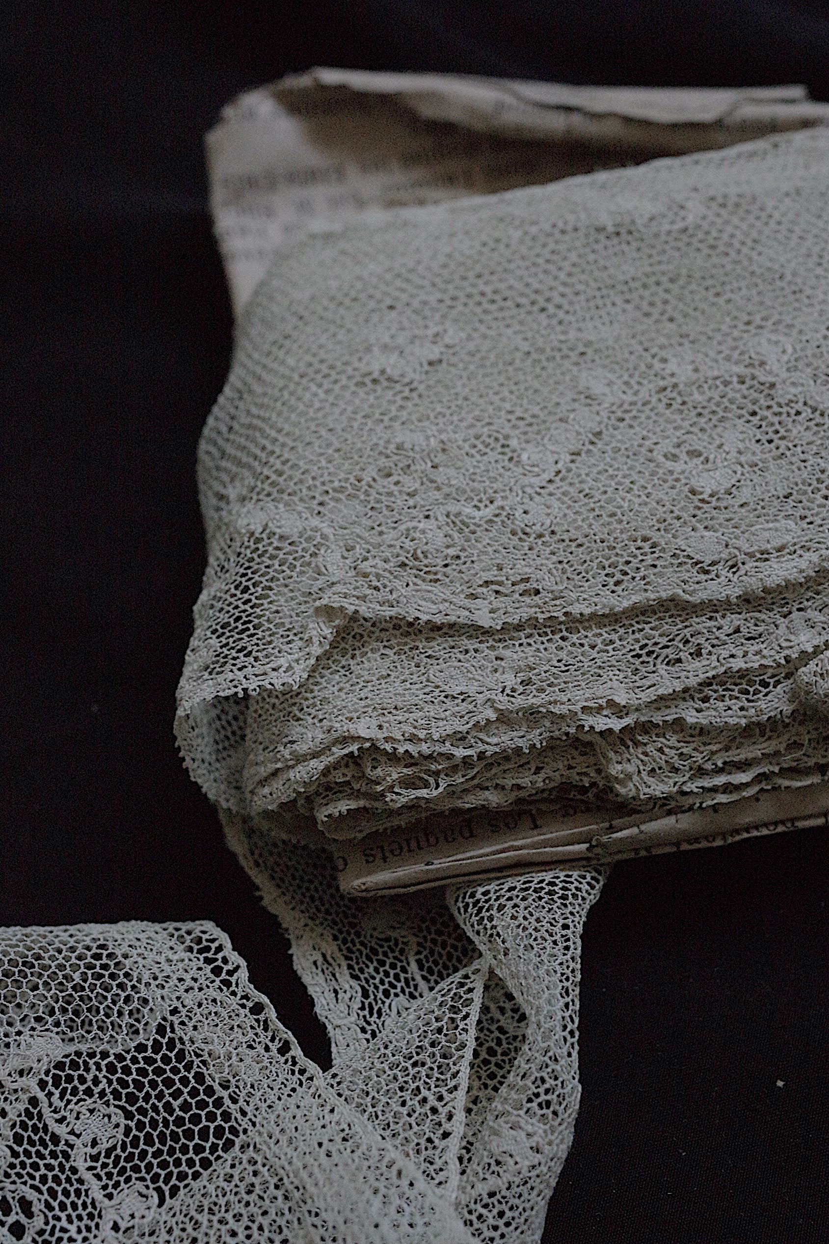 アンティークレース dentelle ancienne 350  130cm