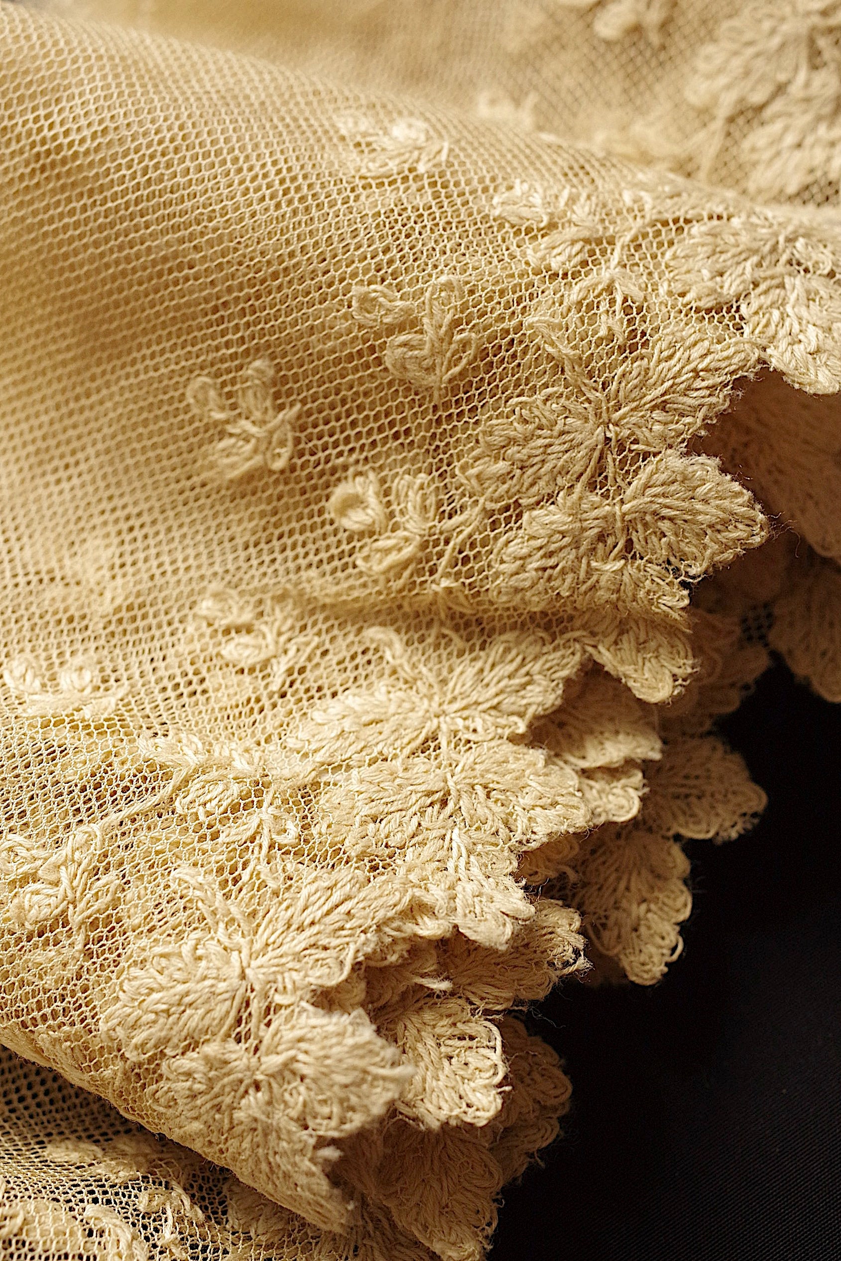 アンティークレース dentelle ancienne 350cm